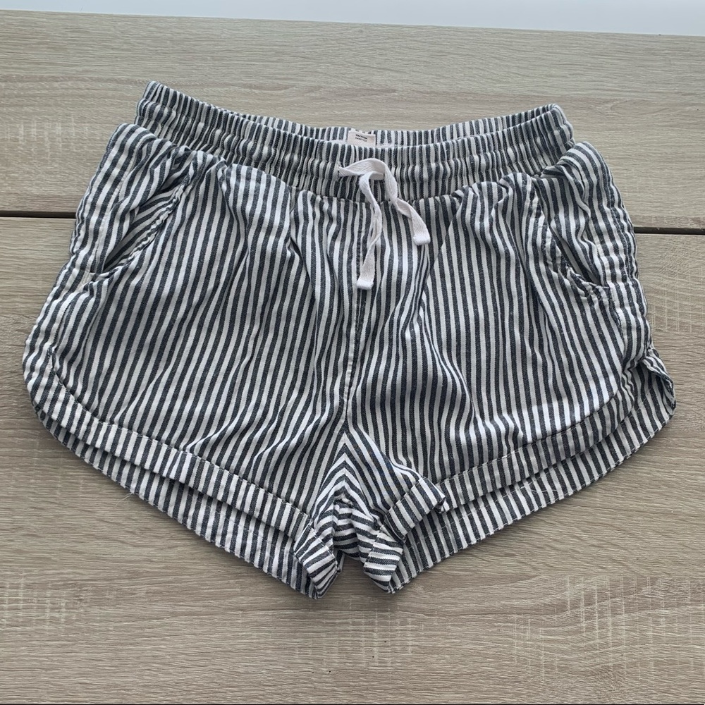 billabong comfy striped shorts